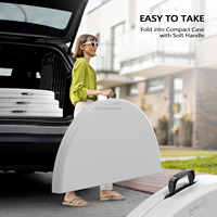OEM 48 Zoll Klappbarer Runder Tragbarer Outdoor-Esstisch Ideal für Camping und Picknicks