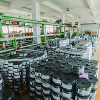 U/fils de câble électrique enduits de PVC de fil électronique toronné par L1061 24AWG