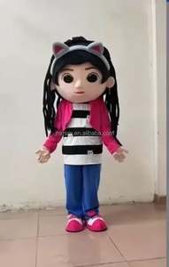 Disfraz de Mascota de Gabby Girl Personalizable para Adulto Traje de Peluche de <span class=keywords><strong>Cuerpo</strong></span> <span class=keywords><strong>Completo</strong></span> para Cosplay de <span class=keywords><strong>Anime</strong></span> y Actuaciones - Product Image 2