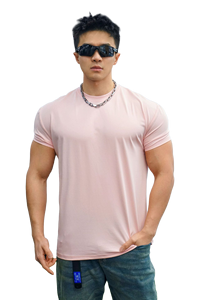 T-shirt Sportiva Personalizzabile Solona 85% Poliestere 15% Spandex, Maglietta Traspirante <span class=keywords><strong>da</strong></span> Uomo per Palestra, Allenamento e Fitness - Product Image 4