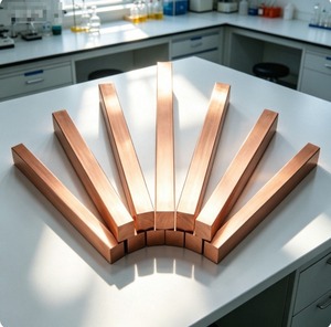 C18000 Rect.Bar แท่งเหลี่ยมทองแดงอัลลอยด์ 1-1/2" x 5-1/4" x 71" แท่งเหลี่ยมทองแดงอัลลอยด์ความแข็งแรงสูง แท่งเหลี่ยมทองแดงอัลลอยด์ความแม่นยำสูงจากเกาหลี - Product Image 1