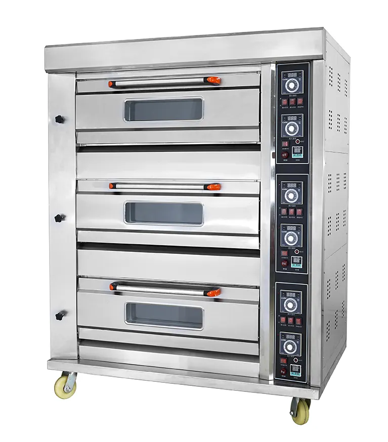 Astar equipamento de padaria coroa série b forno a gás para forno de baralho comercial