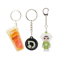 Porte-clés en époxy RFID avec impression personnalisée de code QR