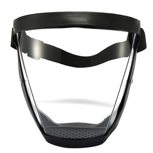 Protector Facial de Cobertura Total con Marco Negro, Antivaho, Antipolvo, Visera de PC, Modelo 03600 - Product Image 1