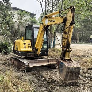 Hyundai originale <span class=keywords><strong>Yanma</strong></span> motore Mini escavatore 6Ton piccola scavatrice con 1 anno di garanzia usato escavatori per la vendita - Product Image 1