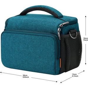 Sac à dos pour appareil photo, sac pour appareil photo reflex numérique/reflex numérique/sans miroir pour photographes, étui pour appareil photo en cuir imperméable - Product Image 5