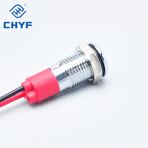 10Mm 24V 110V 220V Màu Đỏ Màu Xanh Màu Xanh Lá Cây LED Kim Loại Tín Hiệu Ánh Sáng Ip65 Ik08 Pilot Đèn Tự Động Công Nghiệp Chỉ Số LED Chiếu Sáng Đèn - Product Image 2