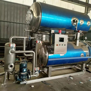 Autoclave de autoclave de alta presión personalizado, sistema de alarma controlado por PLC de acero inoxidable 304, nuevo proceso de esterilización automática de alimentos - Product Image 6