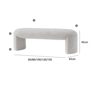 <span class=keywords><strong>Banc</strong></span> d'<span class=keywords><strong>entrée</strong></span> pour changer de chaussures, style nordique simple et luxueux, <span class=keywords><strong>en</strong></span> <span class=keywords><strong>bois</strong></span>, pour salon, usage domestique - Product Image 6