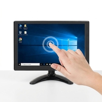 Monitor Táctil Capacitivo IPS FHD de 10 Pulgadas Compatible con Sistema Linux Windows Raspberry Pi 3B para Exhibición en Tiendas
