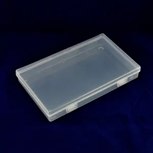 Clear Portable Screw Box Plastic Mask Storage Packing Case