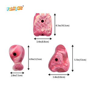 Famipet, venta al por mayor, nuevo diseño, goma Natural resistente, tratamiento dispensador, juguete indestructible para perros, juguete masticable para mascotas para masticadores agresivos - Product Image 2