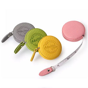 Nastro di misurazione logo goffratura retrattile con Logo con Design logo personalizzato in pelle sintetica all'ingrosso - Product Image 2