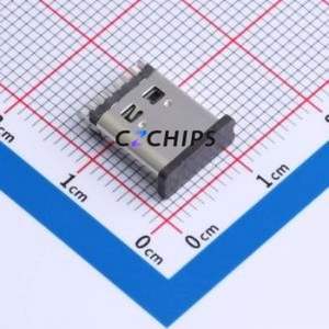 TYPE-C 6PLCH10.0 073 USB Connector Through hole Component (THT) Connector Type-C USB 3.1 Female Through Hole - Product Image 1