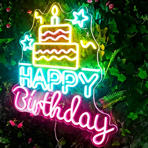 Letras de Cristal 3D Estilo Neón LED Iluminadas, Letreros Comerciales para Tiendas con Clasificación IP67 para Cumpleaños, Días Festivos y Fiestas - Product Image 2