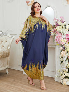 Offre Spéciale Toga grande taille Abayas Dubaï moyen-orient vêtements islamiques caftan simples et modestes abaya pour femmes robes maxi musulmanes - Product Image 4