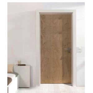 Usi De Interior Cu Furnir Natural Stejar europeo Cu <span class=keywords><strong>Toc</strong></span> Vopsit Alb Rama De Lemn Masiv - Product Image 4