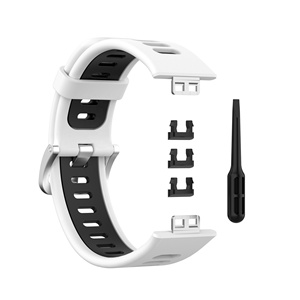 Cinturino in Silicone a doppio colore per <span class=keywords><strong>Huawei</strong></span> Watch Fit cinturino accessori per cinturino bracciale per <span class=keywords><strong>Huawei</strong></span> Fit Smart Watch cinturino - Product Image 6