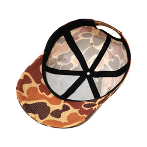 หมวกแก๊ป 6 แผง คุณภาพสูง ลายพราง แห้งเร็ว ปี 2026 ปักโลโก้ตามสั่ง ติดแถบเวลโครด้าน<span class=keywords><strong>หลัง</strong></span> ขนาดผู้ใหญ่ ปีกโค้ง - Product Image 4