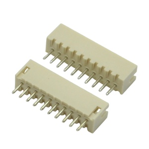ZH1.5 straight 180 degrees 10pin horizontal patch <b>terminal</b> temperature-resistant socket connector strip connector - Product Image 1