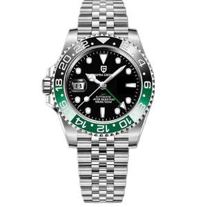 Relojes de Hombre con Logotipo Personalizado al por Mayor – Automáticos GMT Mecánicos y de Cuarzo, Acero Inoxidable, Zafiro, 5-10 ATM - Product Image 3