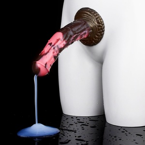 Squirting Horse Dildo Ejaculating Dildo Strong Suction <b>Cup</b> Animal Dildos Penis <b>Large</b> Butt Plug Adult Toy for Women Couples Man - Product Image 6