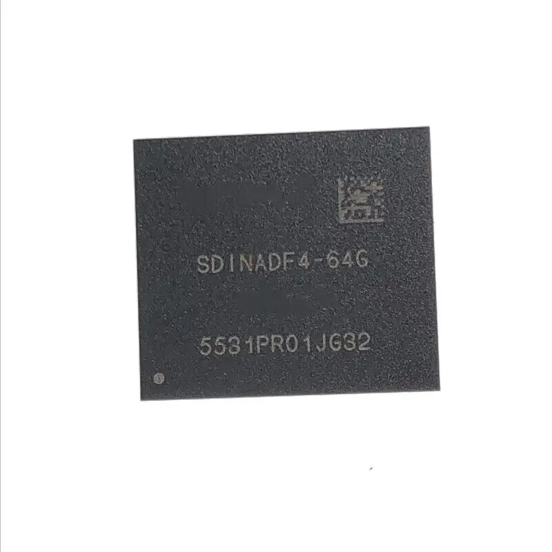 Orijinal yeni SDINADF4-64G BGA-153 SDINADF4 BGA153 64G mobil sabit Disk bellek yongası