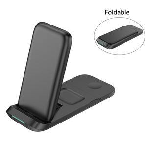 Cargador inalámbrico 3 en 1 plegable más vendido 2023, potencia de salida de 10W para iPhone para Apple Watch para Airpods Mini - Product Image 2