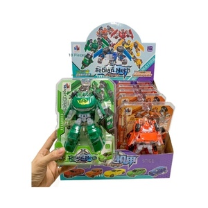 Jouets transformables pour garçons, modèle <span class=keywords><strong>robot</strong></span> King Kong, en plastique, coffret cadeau, cadeau récompense, 5-7 ans, vente en gros - Product Image 5