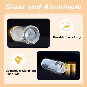 Flacon de Produit de Soins de Santé de Haute Qualité 40ml-200ml en Verre Transparent et Dépoli pour Capsules - Product Image 3