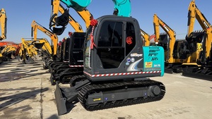 Good <b>Running</b> Condition Used Kobelco SK75 7.5 Ton Excavator Second-hand Mini Digger in Stock for Hot Sale - Product Image 3