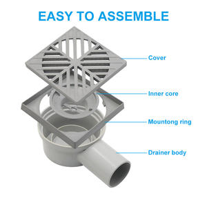 กีวิสต้า721019 72101904ใหม่มาถึงด้านข้างระบายน้ำท่อ Anti <span class=keywords><strong>กลิ่น</strong></span>ลึกซีล <span class=keywords><strong>PVC</strong></span> พลาสติกชั้นกับ<span class=keywords><strong>ดัก</strong></span>ท่อระบายน้ำ - Product Image 5