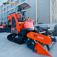Paddy blé riz maïs moissonneuse-batteuse 2.0m/2.2m largeur de coupe haute efficacité moteur boîte de vitesses 88-112HP pour Offre Spéciale