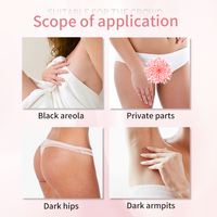 Crème éclaircissante pour les parties intimes, les mamelons et le contour vaginal, masque Yoni