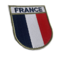 Écusson brodé de la Force spéciale militaire Nationale, écusson brodé français