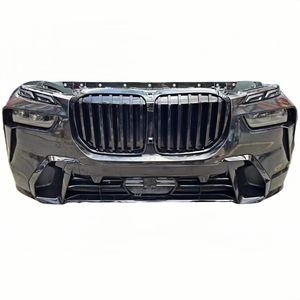 Conjunto de parachoques delantero de la cubierta de la nariz del cuerpo completo usado para <span class=keywords><strong>BMW</strong></span> <span class=keywords><strong>X7M</strong></span> incluye recortes de luz antiniebla - Product Image 1