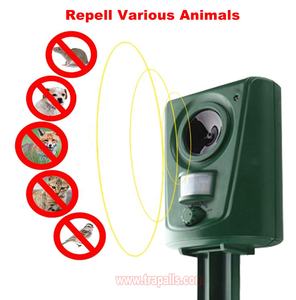 Ahuyentador <span class=keywords><strong>de</strong></span> Animales Ultrasónico con Sensor <span class=keywords><strong>de</strong></span> Movimiento PIR para Jardín y <span class=keywords><strong>Campo</strong></span>, Resistente al Agua y con Energía Solar - Product Image 6