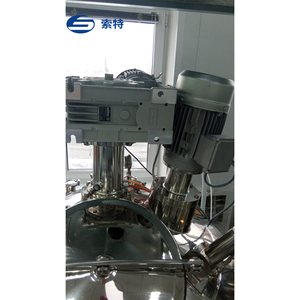 맞춤형 200L 식품 등급 스테인리스 스틸 탱크 이중 교반 연속 반응기 (PLC 펌프 및 압력 용기 포함) - Product Image 2