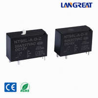 Relais de bistabilité magnétique NT96L 90A haute puissance DC12V 24V à bobine simple/double 1A 1C pour PCB, compteur intelligent et applications énergétiques