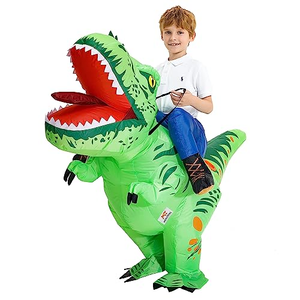 Disfraz <span class=keywords><strong>de</strong></span> Dinosaurio Inflable Unisex <span class=keywords><strong>de</strong></span> Poliéster para Niños, Halloween, <span class=keywords><strong>Carnaval</strong></span>, Fiesta, Estilo Anime, Divertido, Cosplay, Mascota, En Stock - Product Image 2
