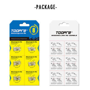 Toopro-<span class=keywords><strong>Cadena</strong></span> de acero de enlace rápido para bicicleta, 6-7-<span class=keywords><strong>8</strong></span>/9/10/11/12 <span class=keywords><strong>velocidades</strong></span>, 6 pares de eslabones faltantes para <span class=keywords><strong>SHIMANO</strong></span>, piezas plateadas para bicicleta - Product Image 6