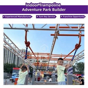 Qiaoqiao Ninja Parkour thiết bị đào tạo trẻ em khóa học trở ngại với mê cung thể thao sản xuất Ninja thiết bị - Product Image 2