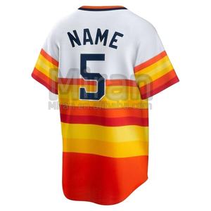 2025 Nieuwe Groothandel Op Maat Sportkleding Sublimatie Snel Droogend Ademend Heren Op Maat Geborduurd Honkbalshirt # 2 # 7 - Product Image 3