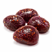 Bonbons piquants personnalisés en gros, saveur cerise Acerola, bonbons chili gommeux Halal, virals TikTok, directement de l'usine