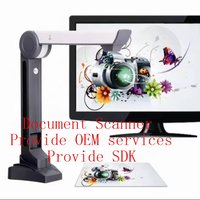Escáner de Documentos USB Portátil de Alta Velocidad Eloam S500P A4 y Visualizador de Cámara para Educación y Uso en Oficina, Disponible en Stock