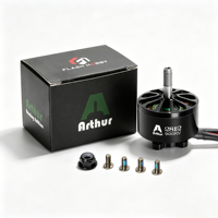 Moteur brushless Flashhobby A2812 900KV 3-6S 14P12N à couple élevé, faible bruit et longue durée de vie pour drone de course FPV et avion RC