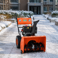 Souffleuse à neige thermique compacte à pousser, idéale pour l'élimination de la neige à la maison, dans la cour et sur les allées – Vente en gros usine
