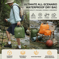 Sac de Rangement Pliable Portable Léger et Durable en Oxford 420D Imperméable avec Logo Personnalisé pour l'Escalade - Vente en Gros