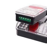 IP67 Étanche 12V 13pin Remorque Lumières Européenne LED Feu Arrière De Voiture avec Câbles