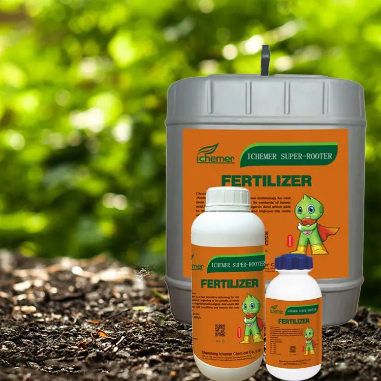 Guía técnica gratuita Mejor efecto Fertilizante agrícola Fertilizante orgánico con NPK y Micro elementos-Ichemer Super Rooter